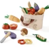 ROBUD Wooden Toy Food Set Vegetable Set