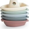 Mushie Bath Toy 5 Boats for Baby and Children