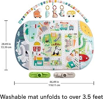 Fisher Price Activity City Gym to Jumbo Playmat