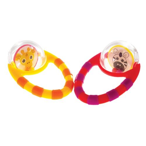 Sassy Flip and Grip Rattle 2 Count