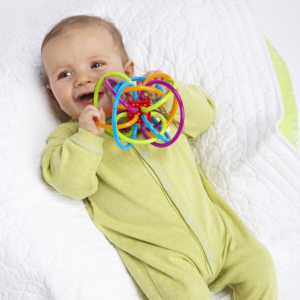 Manhattan Toy Winkel Rattle and Sensory Teether Activity Toy