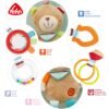 Fehn Activity Toy Teddy Teething Ring Toy