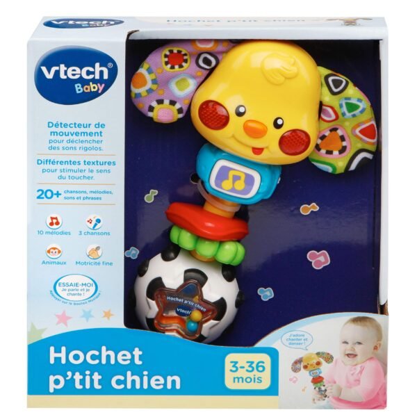 VTech Rattle Bark Multicoloured