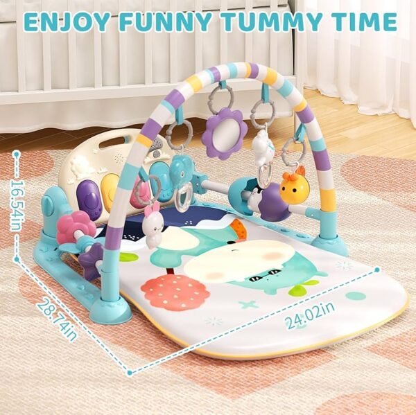 Jovow Baby Gym With Kick and Play Piano