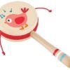 Bird Drum Shaped Rattle